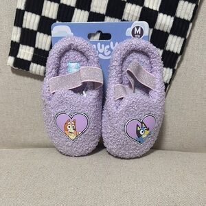 Bluey Purple Toddler Slippers